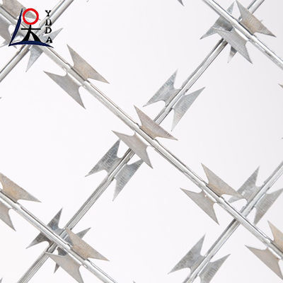 Razor Blade Wire Mesh Roll BTO-22 Security Razor Barbed Wire Mesh