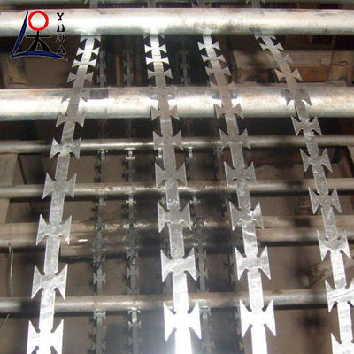 Single Loop BTO-10 Concertina Razor Barded Wire Rust Proof Stainless Steel