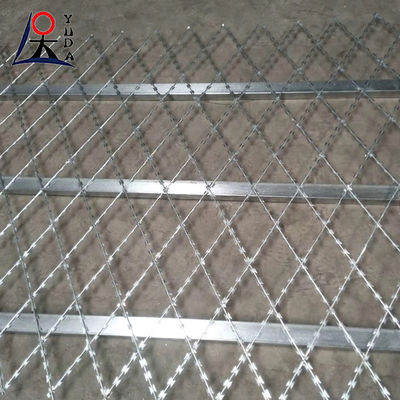 Hot Dipped Galvanized Concertina Razor Barbed Wire High Security BTO-22