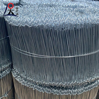 Metal Wire Loop Tie Wire Galvanized Double Loop Wire Ties Bar Wire Ties