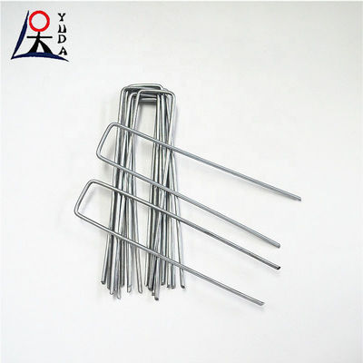 Landscape Staples U Type Pin Nail Wire Steel Pegs Sod Staples For Garden