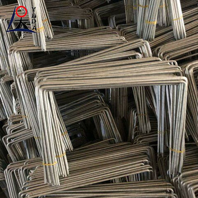Galvanized Steel Garden Ground Stakes U Shaped Nails Garden Sod Staples