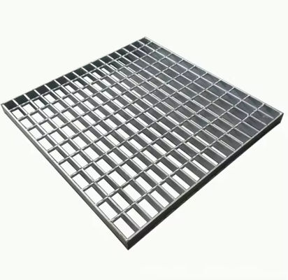 Durable Steel Walkway Steel Grating / Metal Grid Walkway  Customized Car Park Drainage