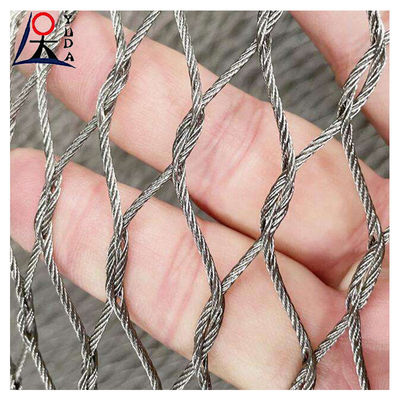 316L Stainless Steel Protecting Mesh And Flexible Wire Woven Netting Perfect Combination For Slope Protection