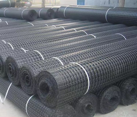 Geogrid Manufacturers Retaining Wall Plastic 30kn Parking Geogrid Driveway For Rod