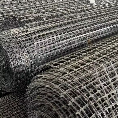High Strength Biaxial Plastic Geogrid For Roadbed Reinforcement Earthwork Products