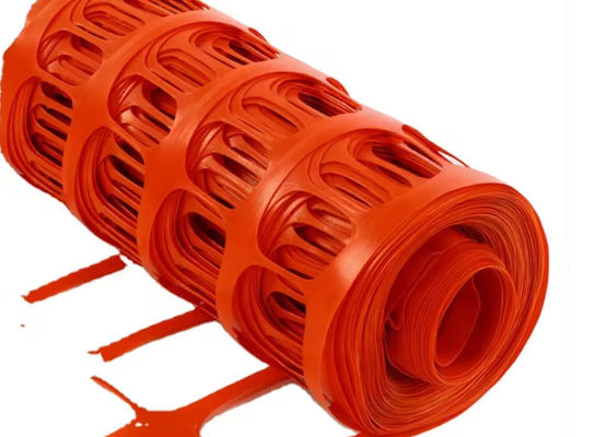 Road Safety Fence Plastic Barrier Fence / Safety Warning Plastic Snow Fence