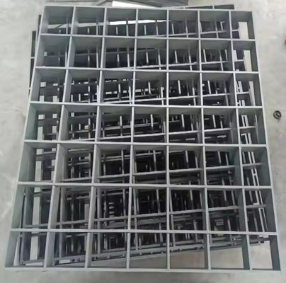 Custom Metal Catwalk Grating Building Materials Hot - Dip Galvanized Mild Steel Grille