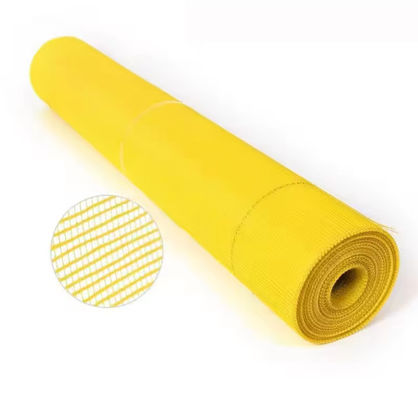 Custom 4x4mm  Roofing Adhesive Fiberglass Mesh Alkaline Resistant