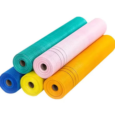 Plain Twill Leno 4x4mm Alkali Resistant Fiberglass Mesh Fabric Reinforced Concrete