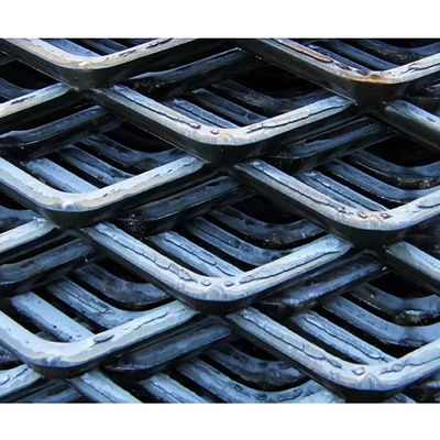 Heavy Duty Expanded Metal Wire Mesh Diamond Shape Stretched Punching Mesh