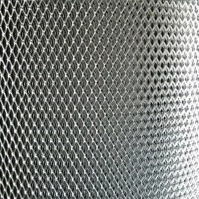 Outdoor Expanded Metal Mesh Sheet Galvanized Expandable Mesh Fence