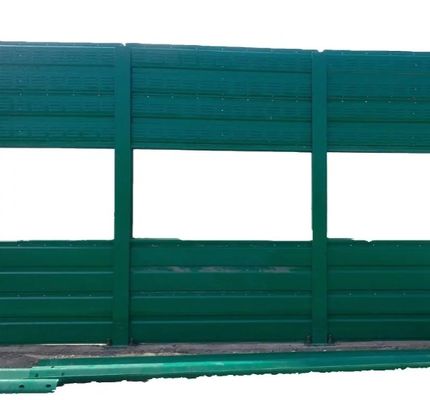 Highway Metal Soundproof Wall Acoustic Barrier Panel Road Noise Barrier