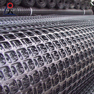 Polyester Biaxial Geogrid Road Construction Geogrid Fiber Mesh Geogrid