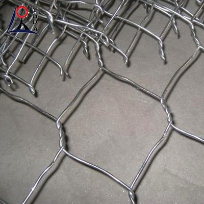 PVC Coated Woven Hexagonal Mesh Galvanized Gabion Box Gabion Retaining Wall