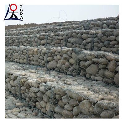 Hexagonal Woven Gabion Box For River Flood Control And Reinforcement