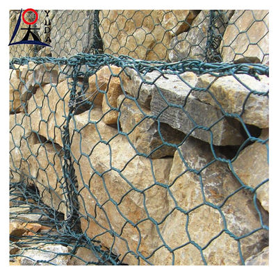 Hexagon Retaining Wall Wire Netting Woven Gabion Box Gabion Basket