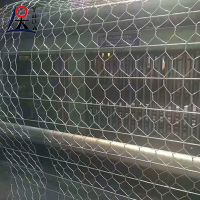 Low Carbon Steel Wire Mesh Hexagonal Gabion Mesh Woven Gabion Stone Cage
