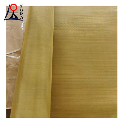 Crimped Woven Brass Phosphor Bronze Copper Wire Cloth Mesh