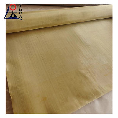 EMF RF Shielding Woven 200 Mesh Copper Wire Mesh Copper Filter Mesh Fabric Screen