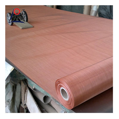 99% Pure Copper Woven Wire Mesh Screen Fabric Faraday Cage Emf Shielding Mesh